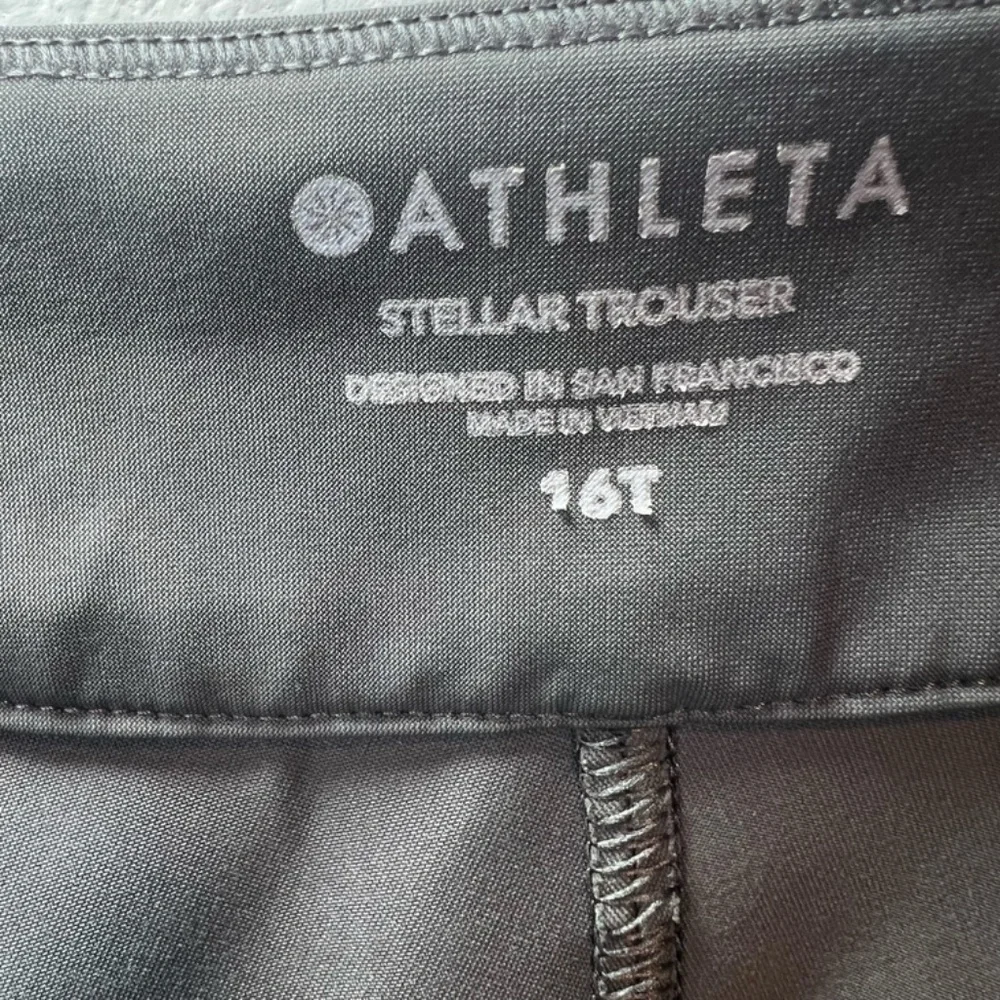 Athleta Stellar Pants Arbor Olive Stretch Skinny Pockets Office Outdoor  16 Tall - Picture 16 of 16